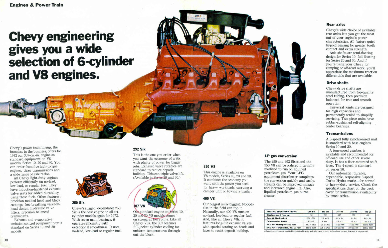 1972 Chevrolet Trucks Brochure Page 8